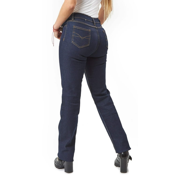 Kolossus Women Cotton Blend Super Stretch Work Jeans