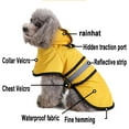 thumbnail image 3 of Tiberpet Waterproof Dog Raincoat, Adjustable Reflective Lightweight Pet Rain Clothes with Poncho Hood Dog Raincoat - Reflective Dog Rain Coat( L-4XL), 3 of 9