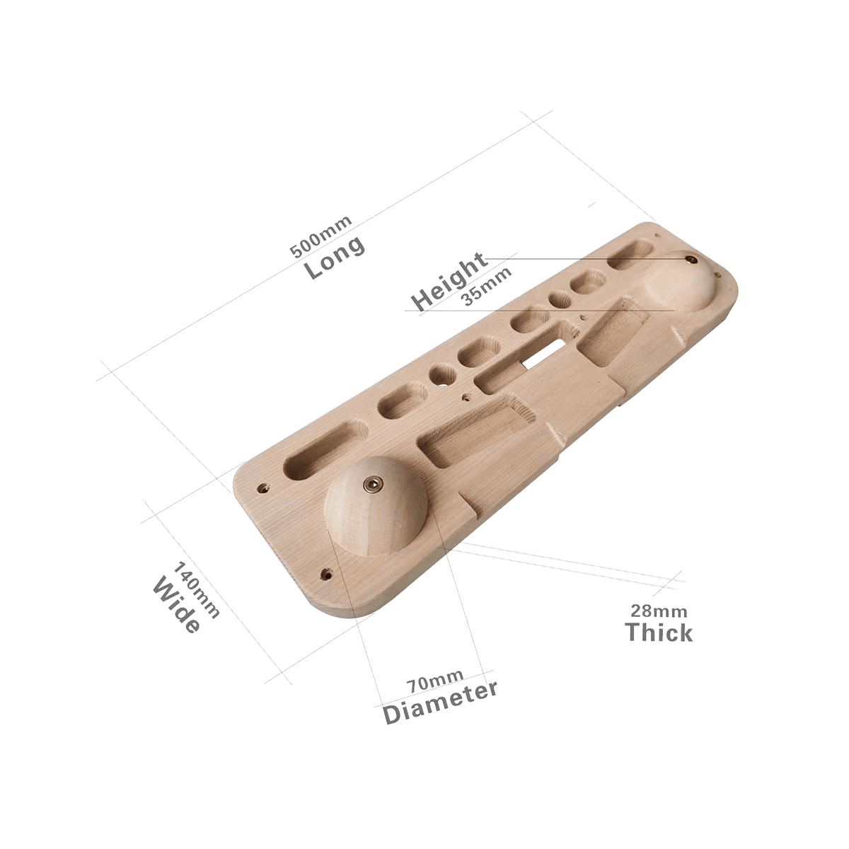 Wooden Training Board/Rock Climbing Fingerboard/Sports Fitness Trainer Rock Climbing Trainer Equipment Building Core