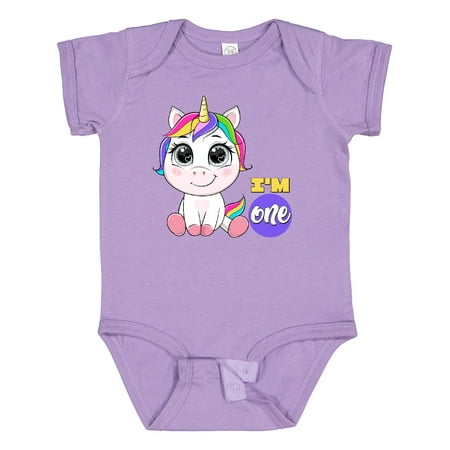 

Inktastic Unicorn 1st Birthday Gift Baby Boy or Baby Girl Bodysuit