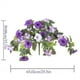 thumbnail image 3 of Outdoor Patio Decoration Artificial Flower Plants Petunias Wall Hanging Flower Vines Hanging Home Decor Plants Wedding Decoration, 3 of 9