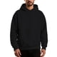 thumbnail image 4 of Ceisia Men's Flag Print Color Block Embroidered Gift Pocket Half Zip Drawstring Casual Athletic Hoodie, 4 of 6
