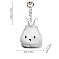 thumbnail image 2 of Hearth & Gear Unique Keepsake Cat Hair Key Chain Handmade Memorial Pet Accessory For Pet Lovers With Elegant Design And Portable Size, 2 of 3