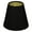 Black, variant on Royal Designs, Inc. Hardback Empire Chandelier Basic Shade CS-920-5LNW, Linen White, 3 x 5 x 4.5