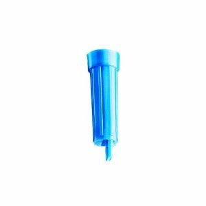 Bio Plas 4000 Tapa a presión de polipropileno para herramienta de apertura de tubos de microcentrífuga, color azul (paquete de 4)