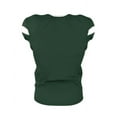 thumbnail image 3 of Alleson Athletic Pro Flex Cut Belt Length Football Jersey 754 Forest/ White 2XL, 3 of 3