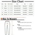 thumbnail image 3 of cllios Clearance Outlet Plus Size Pants Women Summer High Waist Pant with Pockets Casual Drawstring Straight Trousers Yoga Capris Pants, 3 of 5