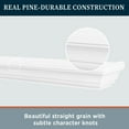 thumbnail image 6 of Mantels Direct Colton 60" Floating Wood Fireplace Mantel Shelf - White Paint, 6 of 11