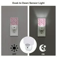 thumbnail image 3 of Fuzoiu Flower Butterfly Print Dusk to Dawn LED Night Light with Light Sensor, Energy-Efficient Touch-Safe Night Lamp for Home, Office, and Kids' Rooms-US, 3 of 7