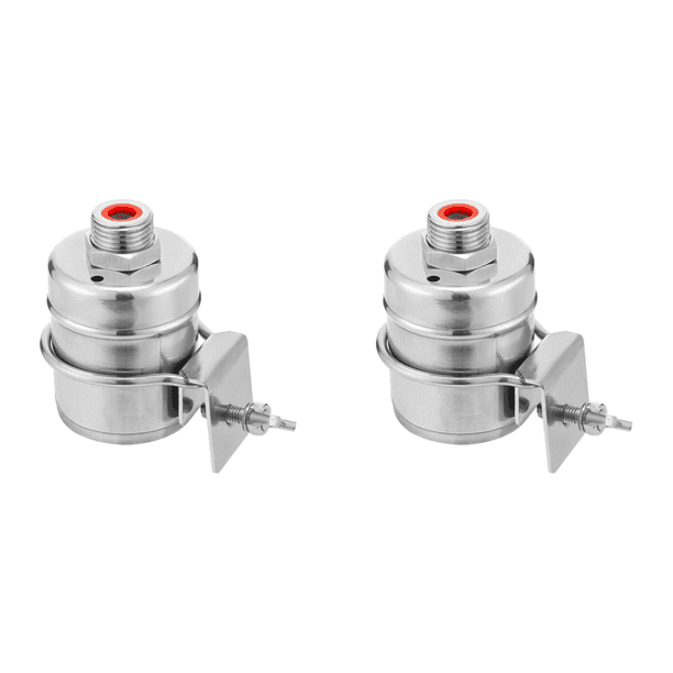Válvula Acero Inoxidable 304 Antigolpes 1/2 Pulgada para Tanques (abrazadera Máxima