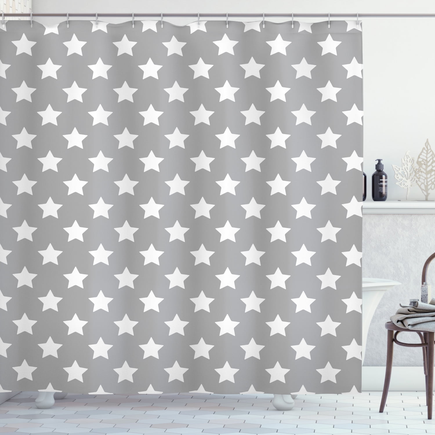 Details about   Space Shower Curtain Dreamy Night with Stars Print for Bathroom 