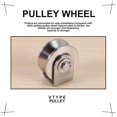 thumbnail image 4 of 2 Inch V Type Pulley Roller 304 Stainless Steel Sliding Gate Roller, 4 of 5