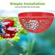 thumbnail image 5 of Uxcell Escondite Flotante en Forma de Corazón para Acuario 2-Pack, Hamaca para Peces Betta, Juego para Decoraciones de Acuario, Tamaño S, Rojo, 5 of 6