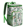 thumbnail image 1 of Tropical Floral Insulated Cooler Bag - 20L Soft Cooler with Multiple Pockets, Ideal for Families and Travelers, 1 of 2