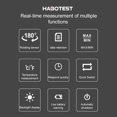thumbnail image 3 of HABOTEST HT603 Digital Lux Meter Meter 200,000 Lux Digital Illuminance Meter with LCD Backlight Display Ambient Humidity and Meter, 3 of 7