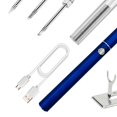 thumbnail image 3 of Portable Soldering Iron Kit Efficient 1100mAh Battery for Tool Rechargeable Indoor Outdoor, 3 of 9