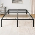 thumbnail image 1 of BeesClover Sleek Metal Bed Frame with Underbed Storage, Low-Profile Platform, Noise-Free, No Box Spring Required, 1 of 7
