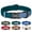 Deep Blue, variant on Pet Artist Personalized Dog Collar with Free Name Engraving - Soft Braided Nylon Webbing Puppy Collar, Adjustable Comfort Fit for Small Medium Large Dogs