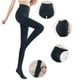 thumbnail image 5 of Gibobby Tops bonitos para mujer de lana para mujer, pantalones cálidos a la , pantimedias, mallas, pantalones cepillados, pantalones gruesos elásticos de invierno (Gris, One Size), 5 of 5