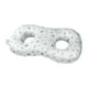 thumbnail image 1 of Almohada para perforar las orejas, soporte protector suave con 2 orificios para dormir, tapones para los oídos Gris, 1 of 9