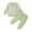A66-Green, variant on Hessimy Toddler Boys Girls Spring Summer Thermal Underwear Long Sleeve Shirts Elastic Waist Pants Plain Set(Green,18-24 Months)