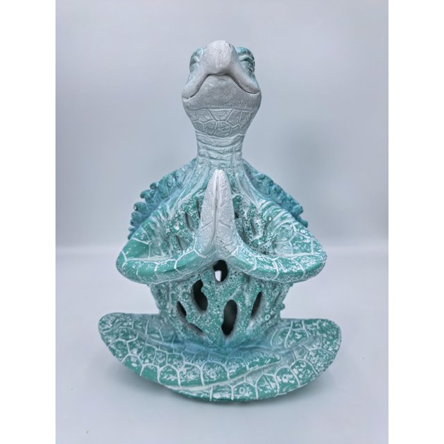 Figura VVGIFTS para meditación y yoga con forma de tortuga marina, decoración