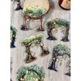 thumbnail image 3 of 10pcs/Pack Vintage Countryside Trees Theme Scrapbooking & Diy Album Decoration Stickers, 3 of 4