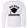 thumbnail image 3 of Inktastic My Mom Graduated Long Sleeve Youth T-Shirt, 3 of 5