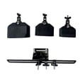thumbnail image 3 of TISHITA 4" 5" and 6" Cowbell Sturdy Jam Block Set for Festival Performance Teaching Black, 3 of 8