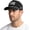 96625_Black, variant on TOP-EX All-Weather Golf Flat Bill Snapback Hat, Waterproof TriProof Polyester, White, XL/XXL
