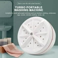 thumbnail image 3 of COM1950s Portable Clothes Washing Machines Mini Portable Washing Machine with Suction Cups, Usb Powered Turbo Washing Machine & Dishwasher, Suitable for College Rooms, Travel, Home and Apartment Dirt, 3 of 9