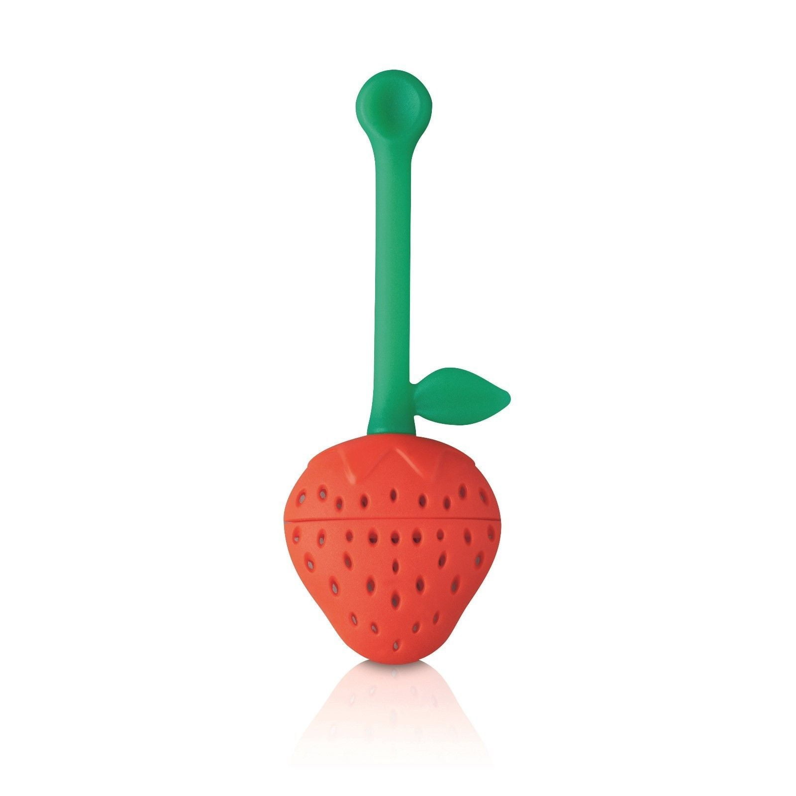 Zeal Perfect Tea Silicone Tea Infuser / Steeper - Strawberry Red ...