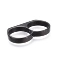 thumbnail image 3 of Mens 304 Stainless Steel Double Band Ring Black Gold Silver Size 7-12 Z722, 3 of 3