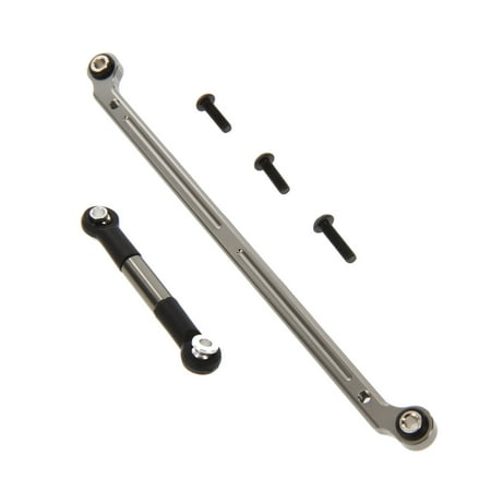 Alloy Steering Links - Alloy Steering Link for Axial SCX10 - Grey