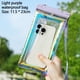 thumbnail image 1 of Fiudx Funda Impermeable para Teléfono con Pantalla Táctil, Diseño de Alta Transparencia, Ideal para La Deriva En Aguas Abiertas, Accesorios de Playa para Nadar, Protección Segura para Smartphones, Ta, 1 of 5