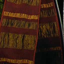 The Ribbon People Brown and Gold Contemporary Striped Wired Craft Ribbon 4" x 20 Yards