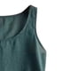 thumbnail image 5 of Camisetas sin Mangas para las Mujeres Color Sólido Cuello Redondo Suéter Casual Blusa, Camisetas de Mujer Casual, 5 of 9