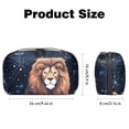 thumbnail image 5 of Leo Waterproof Oxford Fabric USB Organizer Storage Box Charger Phone Case Cell Phone Cord Organizer 5.9x9.44x3.14 in., 5 of 6