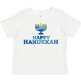 thumbnail image 3 of Inktastic Happy Hanukkah with Menorah Boys or Girls Toddler T-Shirt, 3 of 5