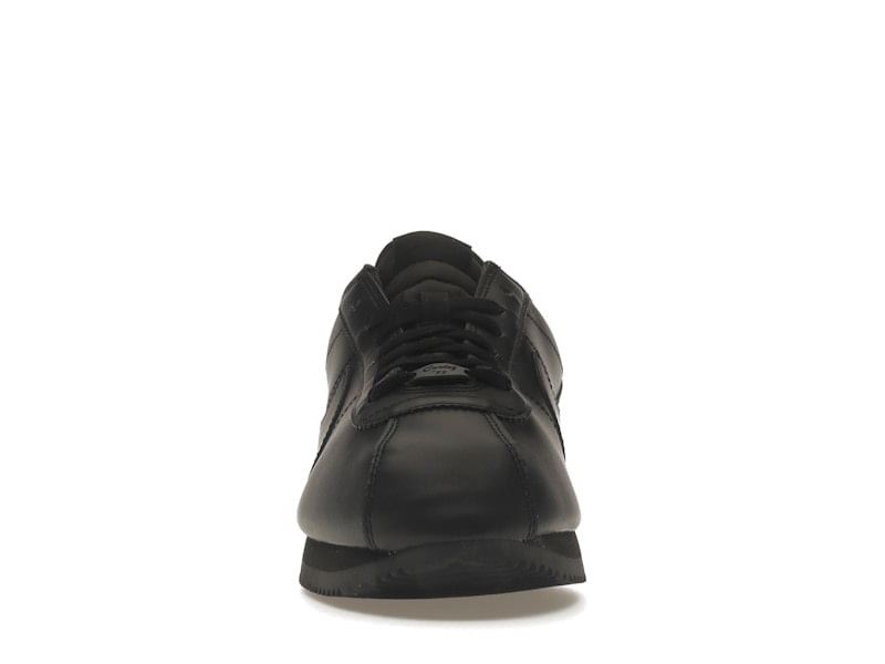 Nike Men's Cortez Basic Leather Triple Black Shoes, from StockX