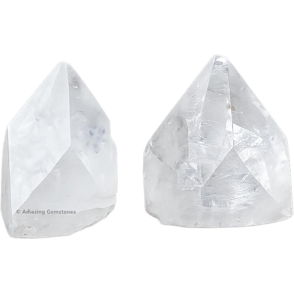 Apophyllite Crystals and Healing Stones Mineral Specimen - Premium Semi Precious Gem Stones for Spiritual Growth - Healing Geode Cluster for Meditation