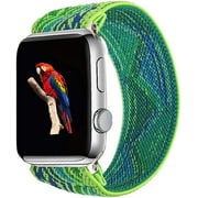 Fnker Stretchy Solo Loop Strap Compatible for Apple Watch Band 40mm 38mm 44mm 42mm Compatible with Braided iWatch