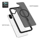 thumbnail image 4 of Rosebono Compatible With Samsung Galaxy A07/ Galaxy A06 Case, Magnetic Translucent Matte Hybrid Gradient Transparent Soft TPU Clear Skin Cover Protection Case (Black), 4 of 5