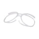 thumbnail image 3 of Montura de gafas de esquí,Montura de gafas de esquí Montura de gafas de esquí,Gafas de esquí Montura para miopía Adaptador para miopía Transparente,Adaptador óptico de inserción para, 3 of 9