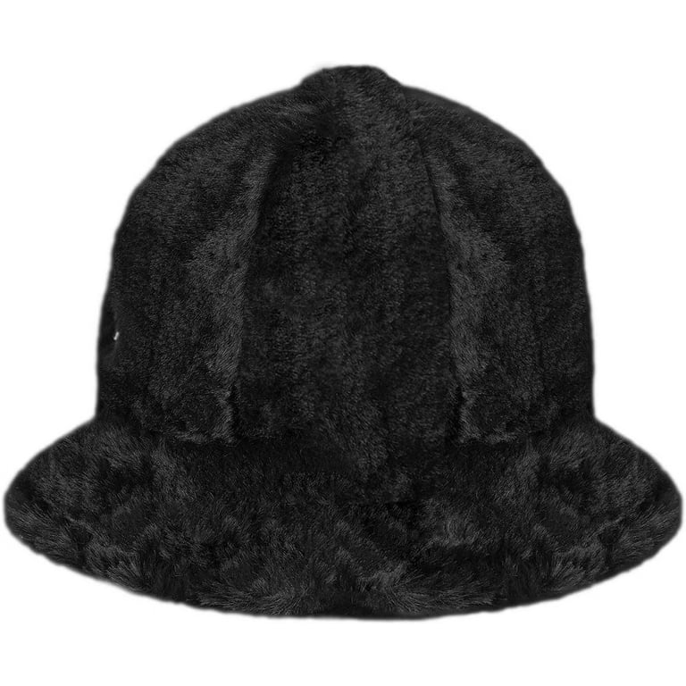 【美品】 KANGOL FAUX FUR CASUAL  XL Kangol Faux Fur Casual X-Large Black - Walmart.com