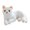 A, variant on 30cm Cute Real Life Plush Cat Doll for Children Birthday Gift Home Decor