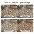 thumbnail image 7 of ODIKA 8'x10' Ultra-Soft Area Rug, Spotted Distressed Farmhouse Motif Salt Speckled Southwestern Flowing Dynamic None Washable, Bare feet friendly, Silk-Touch for Bedroom, Under Sectional, 7 of 7