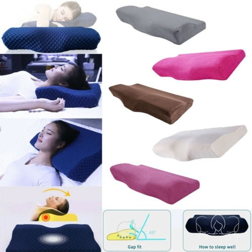 Fashion Eyelash Extension Pillow Memory Cotton Sleeping Neck Rest Headrest Pillow UK