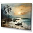 thumbnail image 2 of Designart "Tropical Escape Beach Photo VI" Nautical & Beach Canvas Wall Art, 2 of 5
