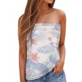 thumbnail image 1 of Fvwitlyh T-Shirt à Manches Longues pour Femmes Couleur Unie Col Rond Lettres Anglaises Imprimées T-Shirt à Manches Courtes pour Hommes et Femmes Bleu Clair,m, 1 of 5